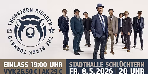 THORBJ\u00d8RN RISAGER & THE BLACK TORNADO (DEN)