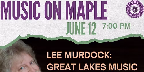 Music on Maple Street- Lee Murdock