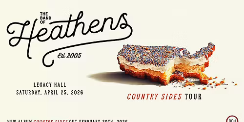 The Band of Heathens at Legacy Hall