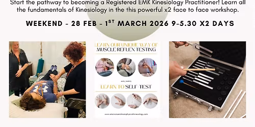 Kineasy Intro Course - WEEKEND EVENT 2026