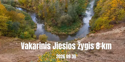 Vakarinis Jiesios 8 km \u017eygis Kaune  