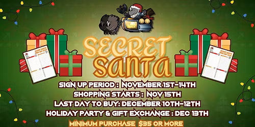 Holiday Party & Gift Exchange! - Secret Santa at GRG