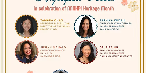 WHCE x AAHL Presents Amplified Voices - AANHPI Heritage Month
