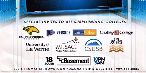 DASH FRIDAYS : COLLEGE NIGHT 18+