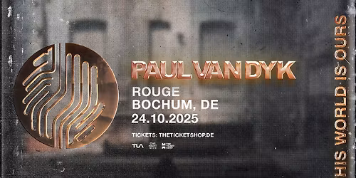 Paul van Dyk - Rouge Bochum