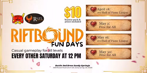 Riftbound Fun Days