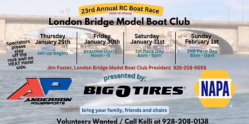 London Bridge Model Boat Club - Annual Race