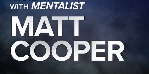 Mentalist Matt Cooper at Arts Center of Coastal Carolina
