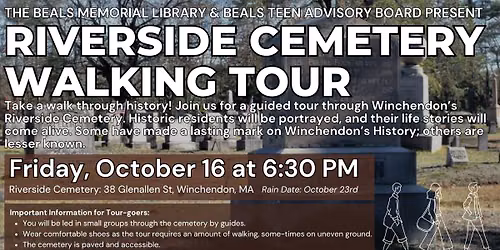 Riverside Cemetery Walking Tour