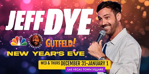 NBC's Jeff Dye: New Years Eve!