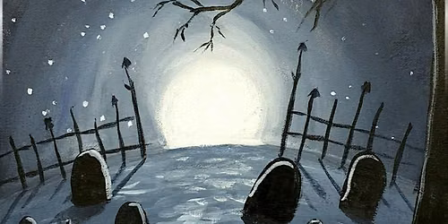 Spooky Season Paint & Sip Class with K. Lisicki Art