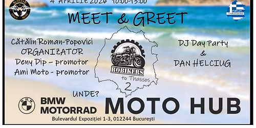 MEET & GREET RoBikers! la BMW MOTO HUB