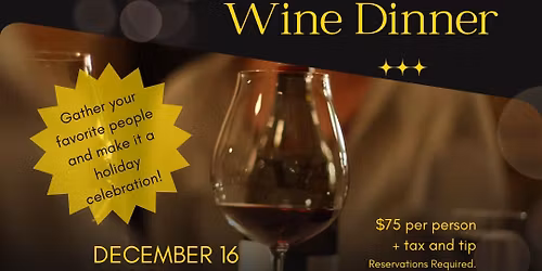 Italian Christmas Wine Dinner