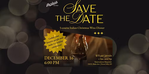 Italian Christmas Wine Dinner