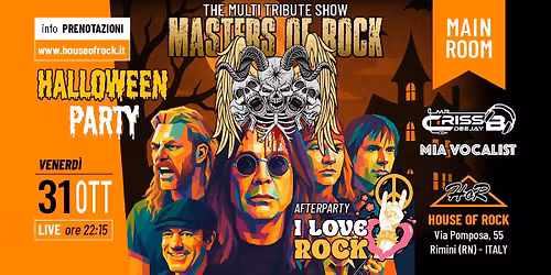 HoR LIVE | MASTERS OF ROCK HALLOWEEN PARTY