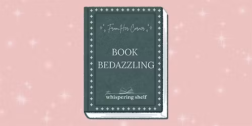 Book Bedazzling at The Whispering Shelf