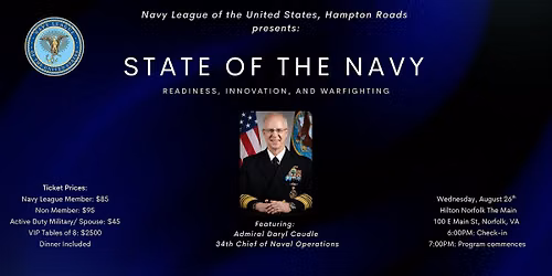 State of the Navy: Readiness, Innovation, & Warfighting