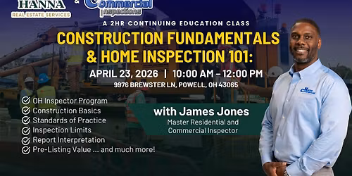 CONSTRUCTION FUNDAMENTALS  & HOME INSPECTION 101: