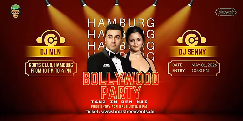 Bollywood Party Hamburg \u2013 Tanz in den Mai Special
