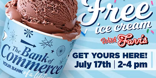 Free Ice Cream with Farr's at Westside