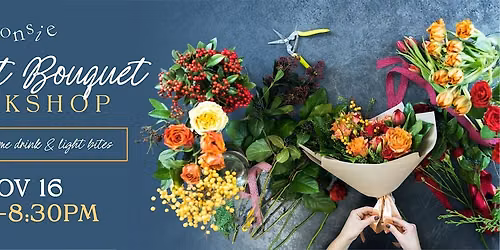 Create Your Own Harvest Flower Bouquet at Sonsie