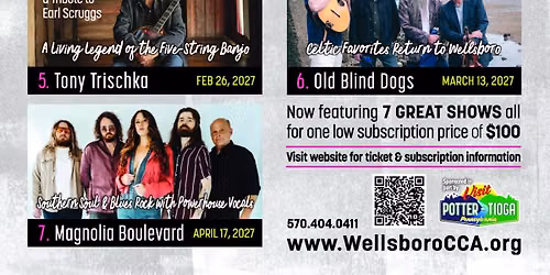 Wellsboro Community Concert Association 78th Season