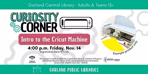 Makerspace: Intro to Cricut