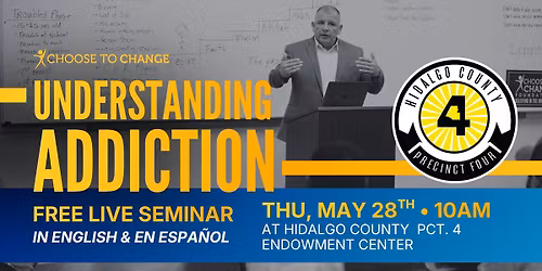 Understanding Addiction \/ Entendiendo la Adicci\u00f3n \u2014 Free Event (Gratis)