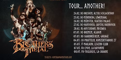 Brothers Of Metal - Tour...Another! | Bremen