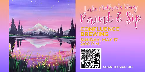 Late Mother's Day Paint & Pints at Brightside Aleworks in Altoona!