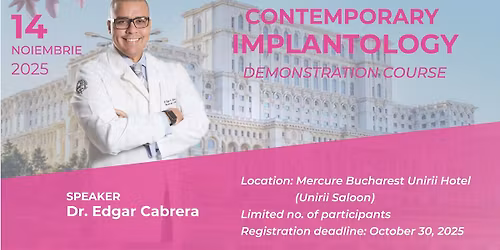 Contemporary Implantology - Demonstration Course