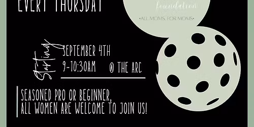 Pickleball Thursday with Olive Motherhood!