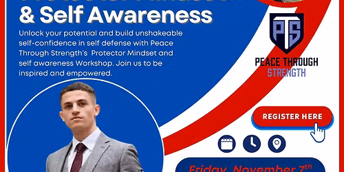 \ud83c\uddee\ud83c\uddf1 Protector Mindset & Self Awareness for Self Defense (Delray Beach)