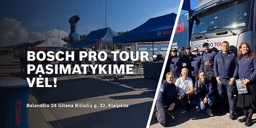 Bosch PRO turas 2026