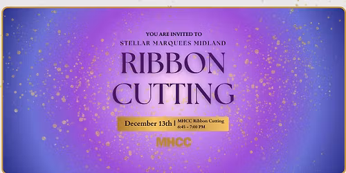 Stellar Marquees Ribbon Cutting - MHCC