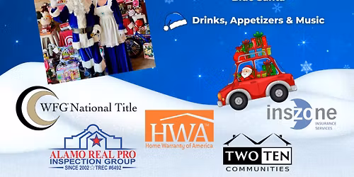 \ud83c\udf81 11th Annual Blue Santa Holiday Toy Drive & Happy Hour \ud83c\udf85\ud83d\udc99