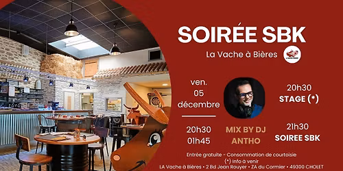 Soir\u00e9e SBK La Vache \u00e0 Bi\u00e8res