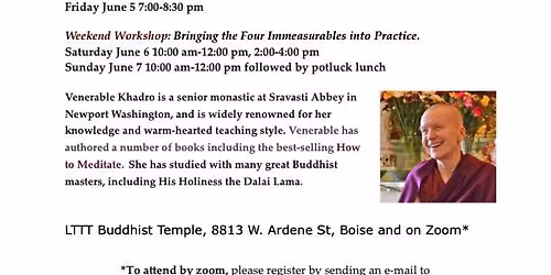 The Four Immeasurables-How to cultivate love and compassion for all beings
