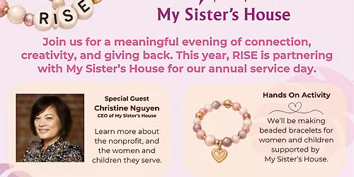 RISE Annual Service Day: Bracelets for a Cause