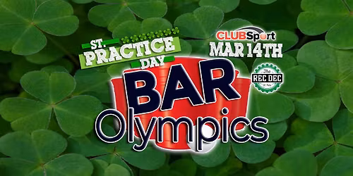 St. Practice Day Bar Olympics!