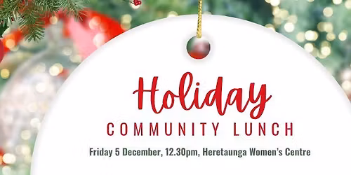 Holiday Community Lunch