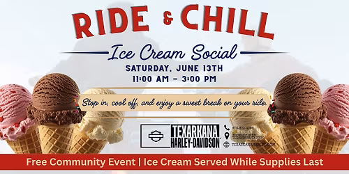 Ride & Chill | Ice Cream Social
