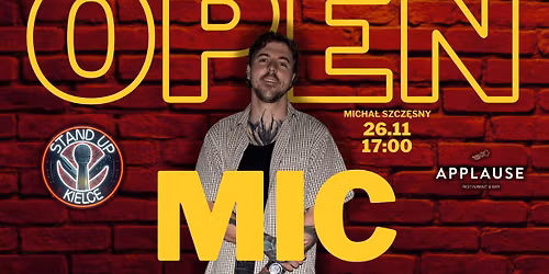 Stand Up \/ Open Mic \/ Kielce Stand Up