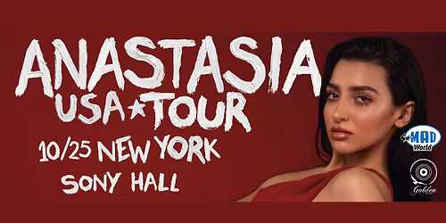 Anastasia \u2013 Live in New York | Oct 25 (21+)