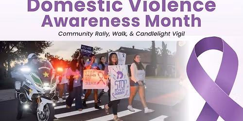 16th Annual DV Rally, Awareness Walk & Candlelight Vigil