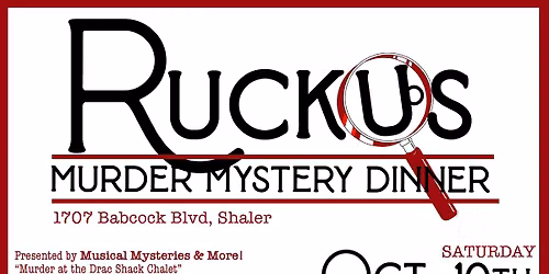 Murder Mystery Dinner