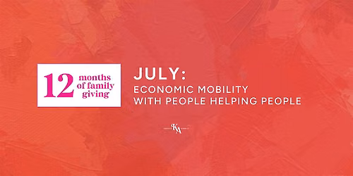 JULY: Volunteer with People Helping People
