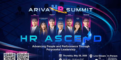 ARIVA HR Summit 2026, with a themed, HR ASCEND: Advancing People and Performance Through Purposeful