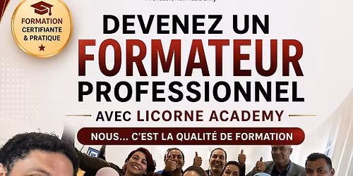 Devenez un Formateur Professionnel avec des Normes Internationales  !