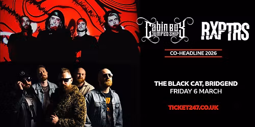Cabin Boy Jumped Ship + RXPTRS Co-headline - Bridgend